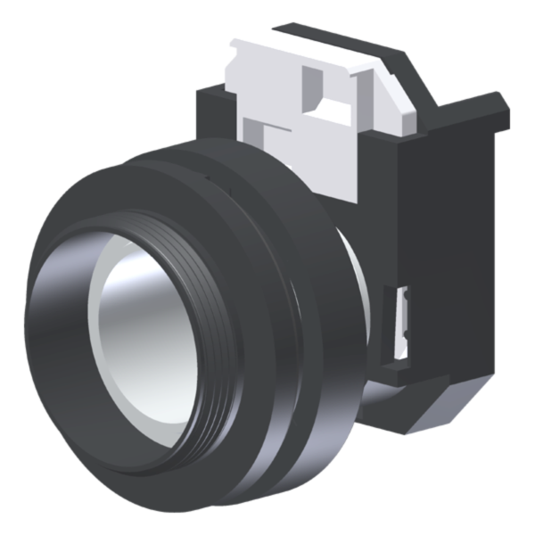 C3XPX – Sinalizador Roxo Moldura Redonda p/ Furo 30mm