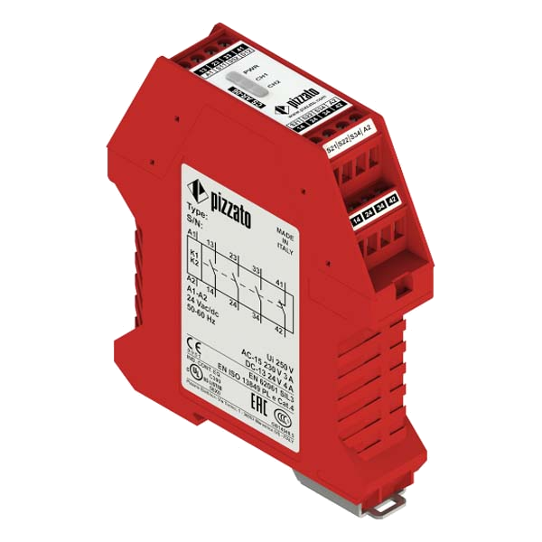 CSAR-05V024 – Relé de Segurança EN954-1 Categoria 4