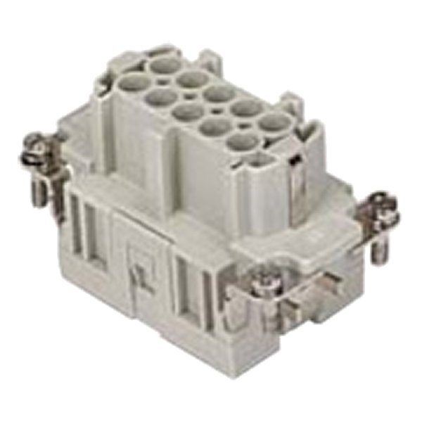 PBH10SF – Contato Fêmea 10 Polos 16A + Contato Terra Terminal Parafuso