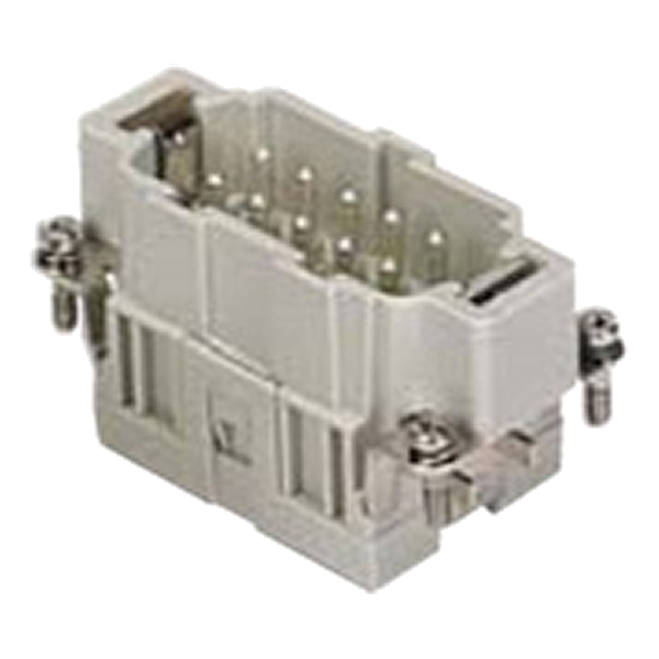 PBH10SM – Contato Macho 10 Polos 16A + Contato Terra Terminal Parafuso