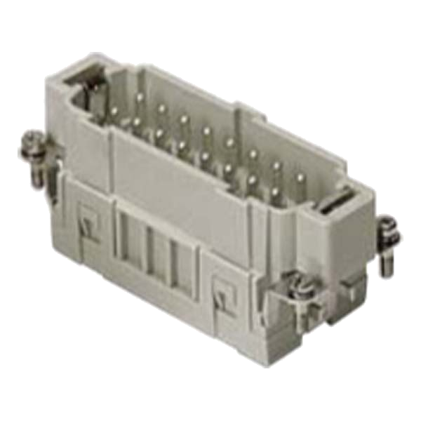 PBH16SM – Contato Macho 16 Polos 16A + Contato Terra Terminal Parafuso