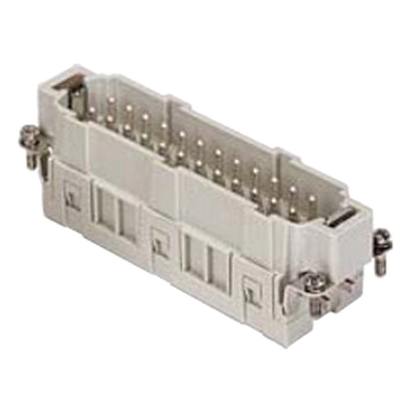 PBH24SM – Contato Macho 24 Polos 16A + Contato Terra Terminal Parafuso