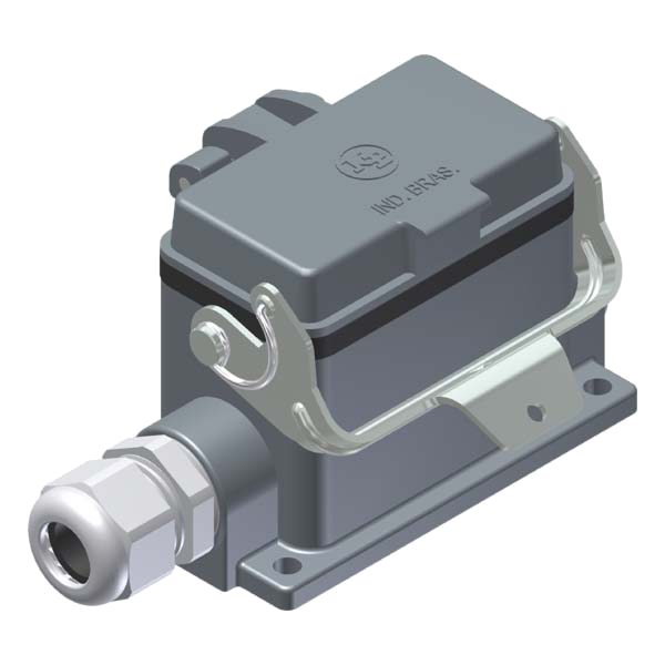 PBZ10W – Base Plástica de Embutir Tamanho 10 c/ Tampa