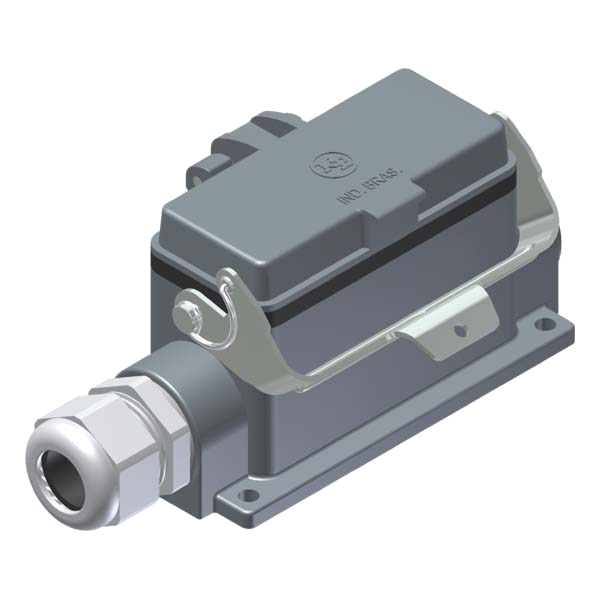 PBZ16W – Base Plástica de Sobrepor Tamanho 6 c/ Tampa