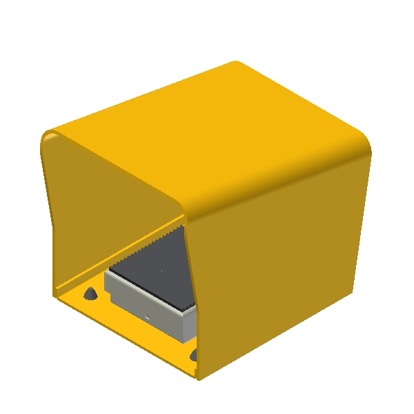 SP2C – Light-Duty Metal Foot Switch