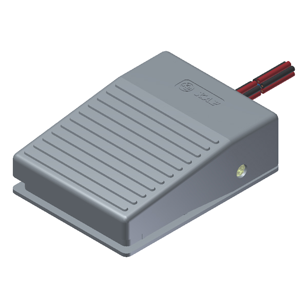 SPP2PC – Interruptor de Pie Termoplástico 2NA+2NC Tamano Reducido