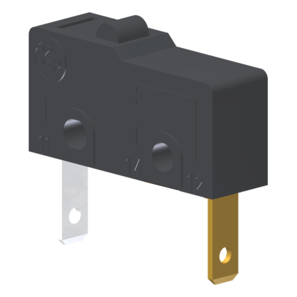 MM2AN2F – Microinterruptor Subminiatura 10A