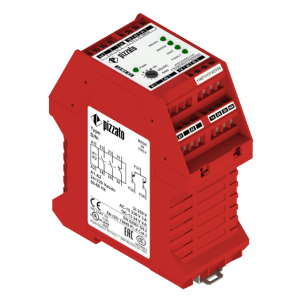 CSAM-01VE01 – Relé de Segurança para Tapete Sensor CSAM-01VE01